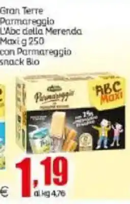 Elite Gran Terre Parmareggio L'Abc della Merenda Maxi offerta