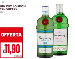 Pan Gin dry london tanqueray alcohol free offerta