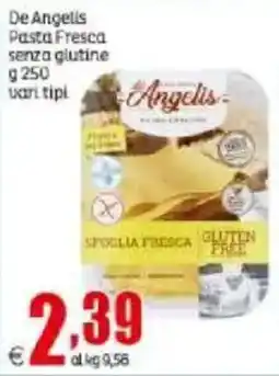 Elite De Angelis Pasta Fresca senza glutine offerta