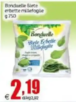 Elite Bonduelle Biete Erbette Millefoglie offerta