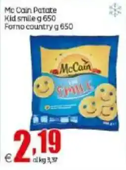 Elite McCain Kid smile offerta