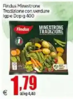 Elite Findus Minestrone Tradizione con verdure offerta
