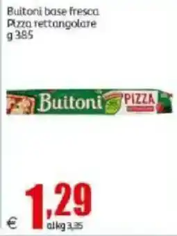 Elite Buitoni pizza rettangolare offerta