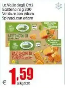 Elite La Valle degli Orti Bastoncini di verdure con edam offerta