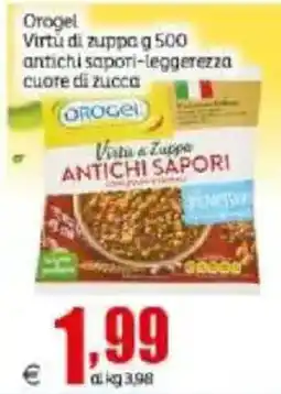 Elite OrogeL Virtù di zuppa antichi sapori offerta