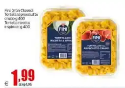 Elite Fini tortellini ricotta e spinaci offerta