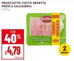 Pan Prosciutto cotto Beretta offerta