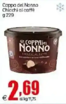 Elite Coppa del Nonno Chicchi al caffè offerta