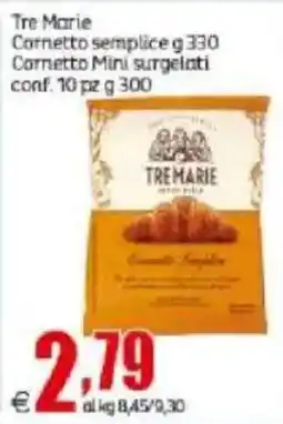 Elite Tre Marie Cornetto semplice offerta