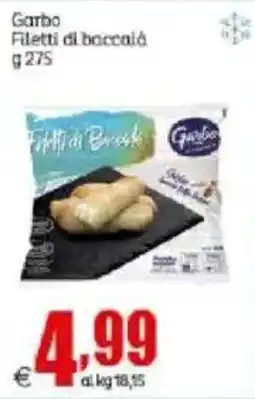 Elite Garbo Filetti di baccalà offerta