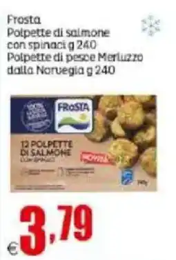 Elite Frosta Polpette di salmone con spinaci offerta