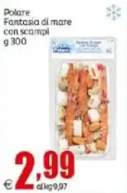 Elite Polare Fantasia di mare con scampi offerta