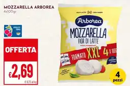 Pan Mozzarella arborea offerta
