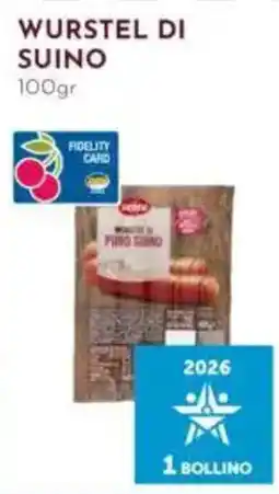 Pan Wurstel di suino offerta