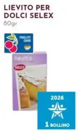 Pan Lievito per dolci Selex offerta