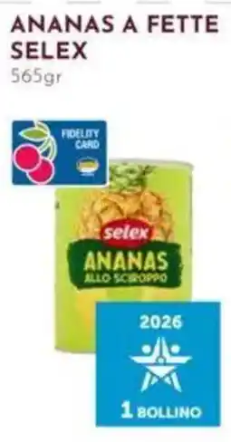 Pan Ananas Selex offerta