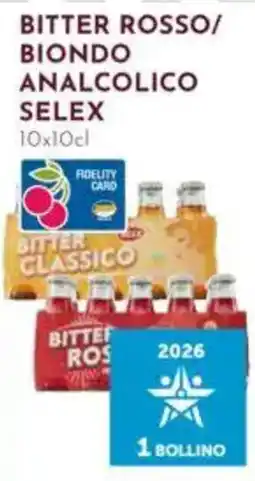 Pan Bitter Rosso/ Biondo Analcolico Selex offerta