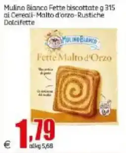 Elite Mulino Bianco Fette Malto d'Orzo offerta