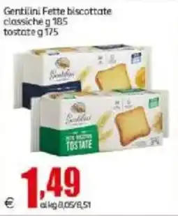Elite Gentilini Fette biscottate offerta
