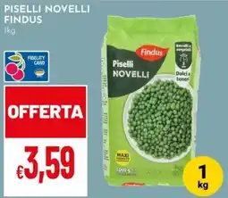 Pan Piselli Novelli Findus offerta
