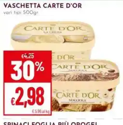 Pan Vaschetta Carte d'Or offerta