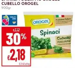 Pan Spinaci Cubello Orogel offerta