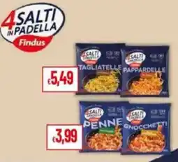 Pan 4 Salti in Padella Findus offerta