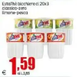 Elite Estathè bicchiere offerta