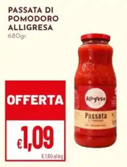 Pan Passata di pomodoro Alligresa offerta