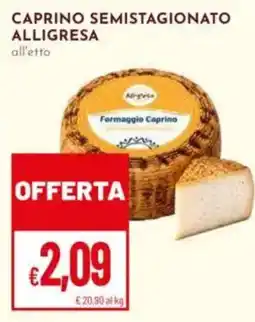Pan Caprino semistagionato Alligresa offerta