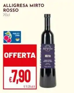 Pan Alligresa Mirto Rosso offerta