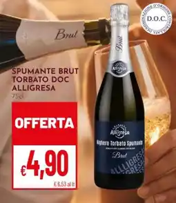 Pan Spumante brut torbato doc alligresa offerta
