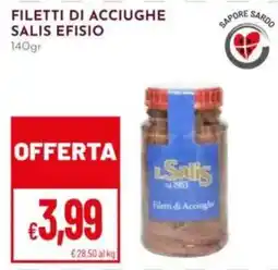 Pan Filetti di acciughe Salis Efisio offerta