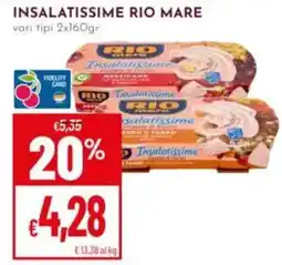 Pan Insalatissime Rio Mare offerta