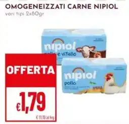 Pan Omogeneizzati carne Nipiol offerta