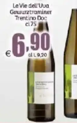 Elite Le Vie dell'Uva Gewurztraminer Trentino Doc offerta