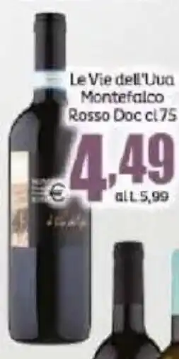 Elite Le Vie dell'Uva Montefalco Rosso Doc offerta