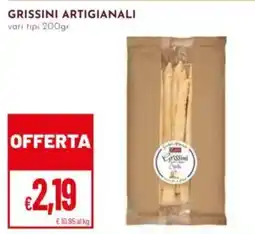 Pan Grissini artigianali offerta