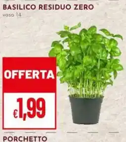 Pan Basilico residuo zero offerta