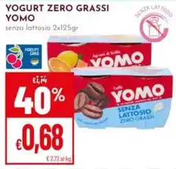 Pan Yogurt zero grassi Yomo senza lattosio offerta