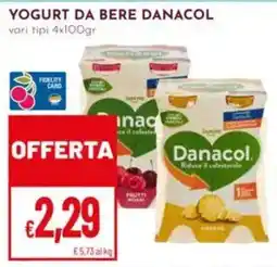 Pan Yogurt da bere Danacol offerta