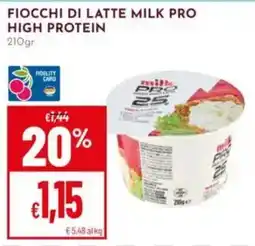 Pan Fiocchi di latte milk pro high protein offerta
