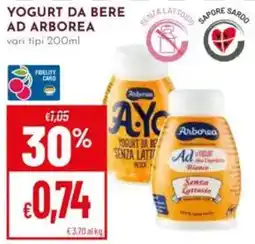 Pan Yogurt da bere Ad Arborea offerta