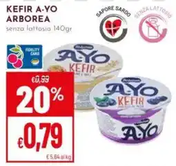 Pan Kefir a-yo arborea senza lattosio offerta
