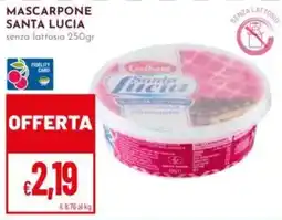 Pan Mascarpone Santa Lucia senza lattosio offerta
