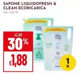 Pan Sapone liquido Fresh & Clean ecoricarica offerta