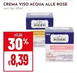 Pan Crema viso acqua alle rose offerta