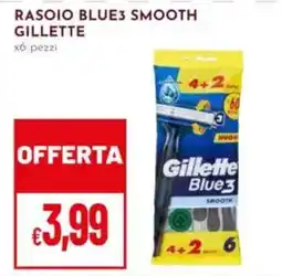 Pan Rasoio blue3 smooth gillette offerta
