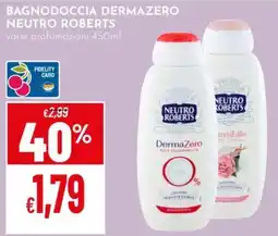 Pan Bagnodoccia DermaZero Neutro Roberts offerta