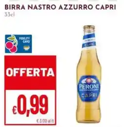Pan Birra Nastro Azzurro Capri offerta